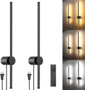 2‑Pack Dimmable Rotatable Wall Sconces