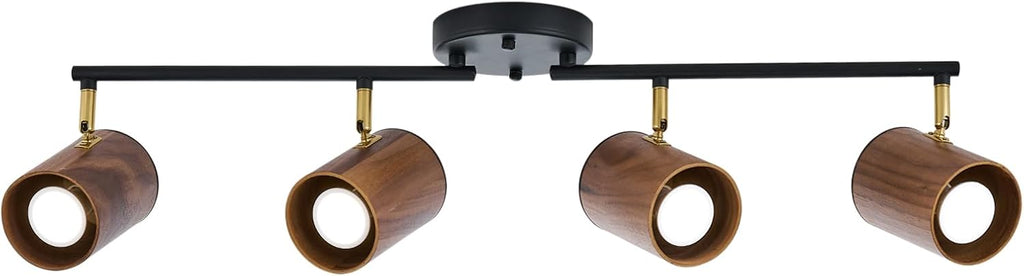 4‑Light Modern Adjustable Track Light Kit
