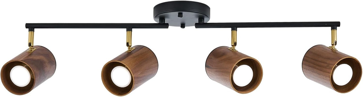 4‑Light Modern Adjustable Track Light Kit