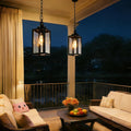 13" Weatherproof Farmhouse Outdoor Pendant Light